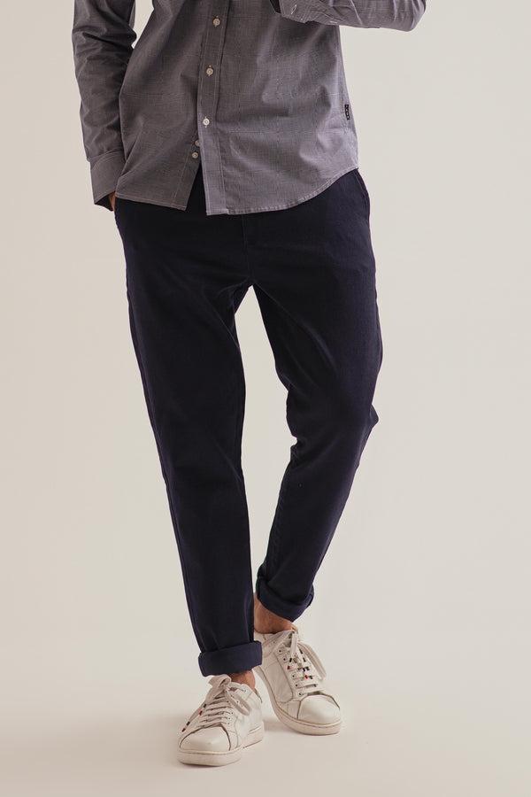 BLUE COTTON PANTS