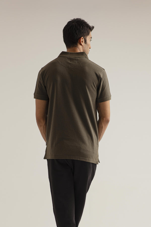 GREEN POLO SHIRT