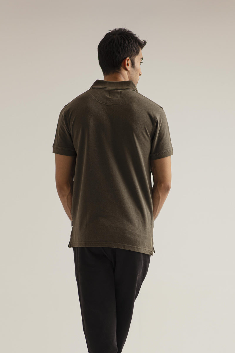 GREEN POLO SHIRT
