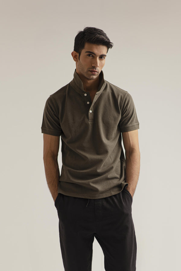 GREEN POLO SHIRT
