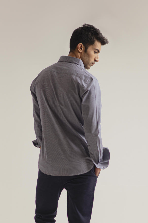 BLUE CHECK SHIRT