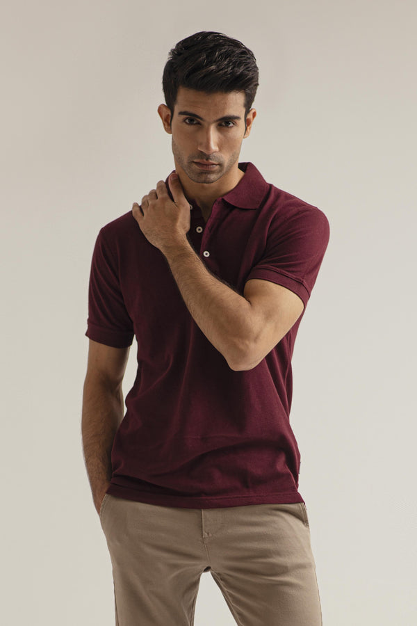 RED POLO SHIRT