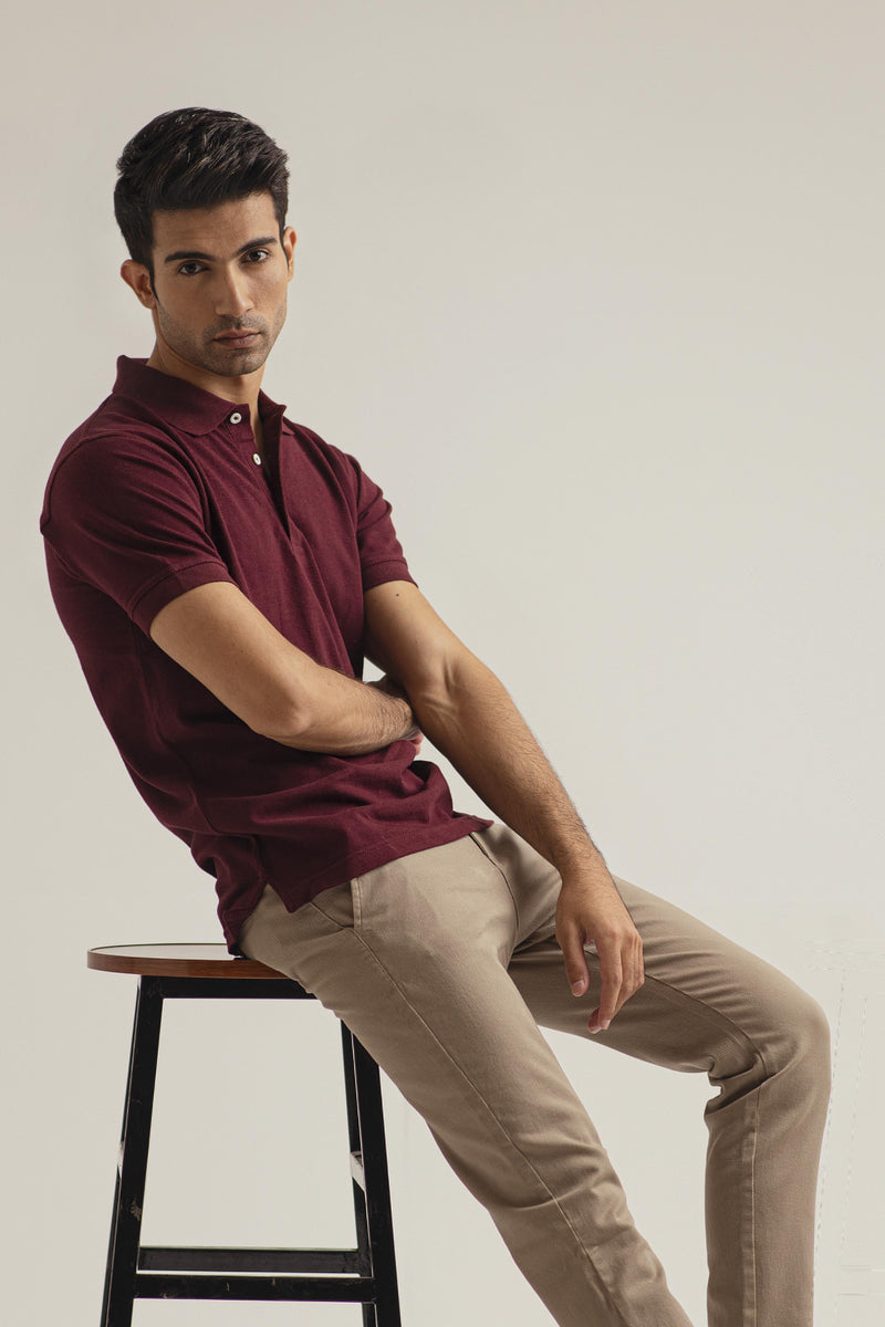 RED POLO SHIRT